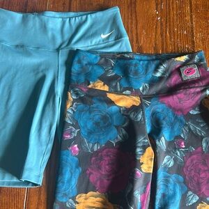 2-set Nike biking shorts